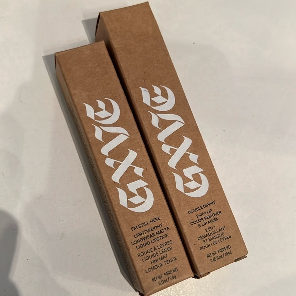 NEW GXVE I’m Still Here Matte Liquid Lip Original Recipe & Double Dippin Remover